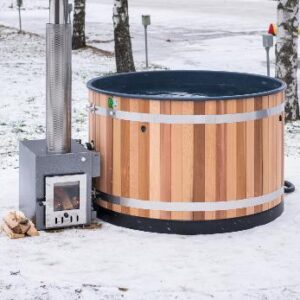 Comfort Steady M – Red Cedar Hot Tub