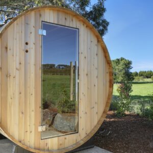 Essex Large Cedar Barrel Sauna Package – 4 to 6 Person