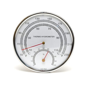 Classic Sauna Thermometer and Hygrometer